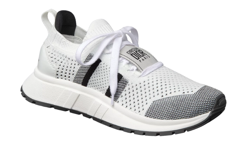 Run'n'Dior Sneaker "White and Black "