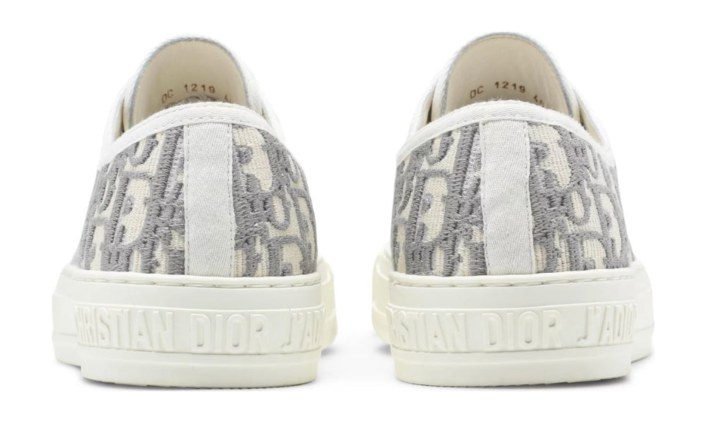 Walk'N'Dior Embroidered Canvas Low 'Grey'