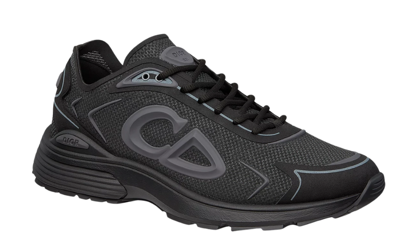 Dior B30 Countdown Tech Sneaker "Black Semi"