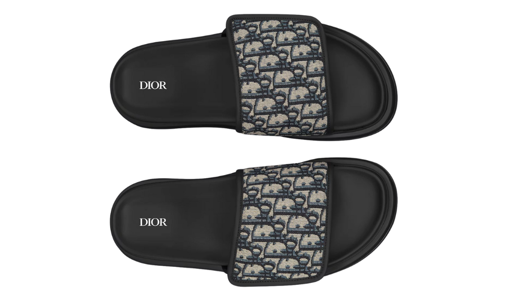 Dior Aqua Sandal "Beige and Black"