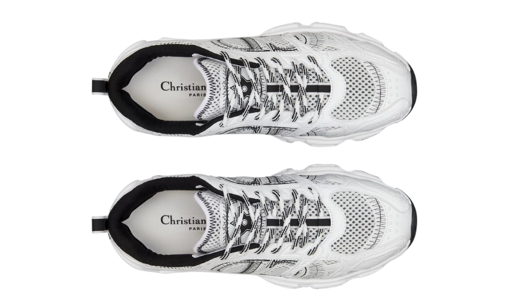 Dior Chrono Sneaker " White and Black "