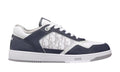 Dior B27 Smooth Calfskin With Dior Oblique Jacquard Deep Blue