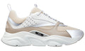 Dior B22 Cream Technical Mesh with Beige and White Smooth Calfskin