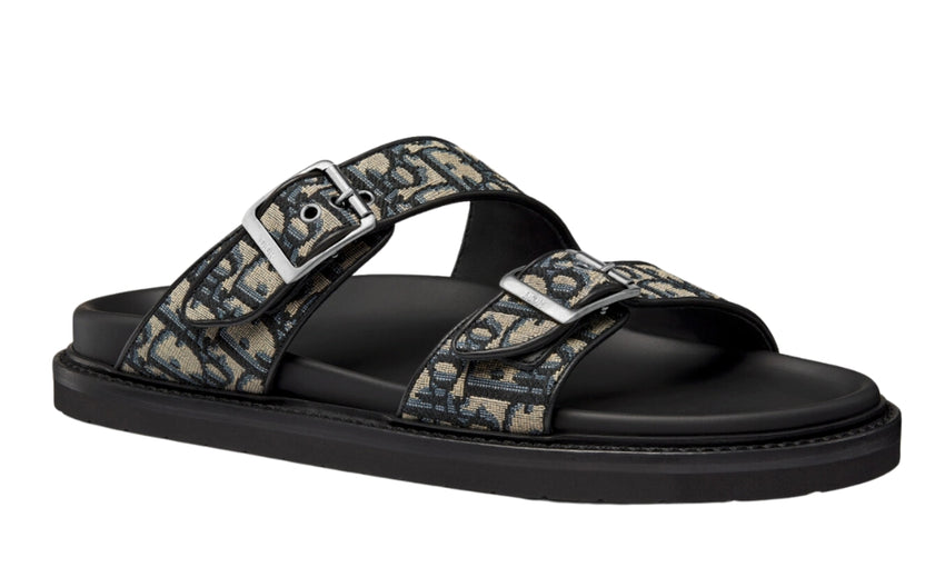 Dior Aqua Sandal "Beige and black"